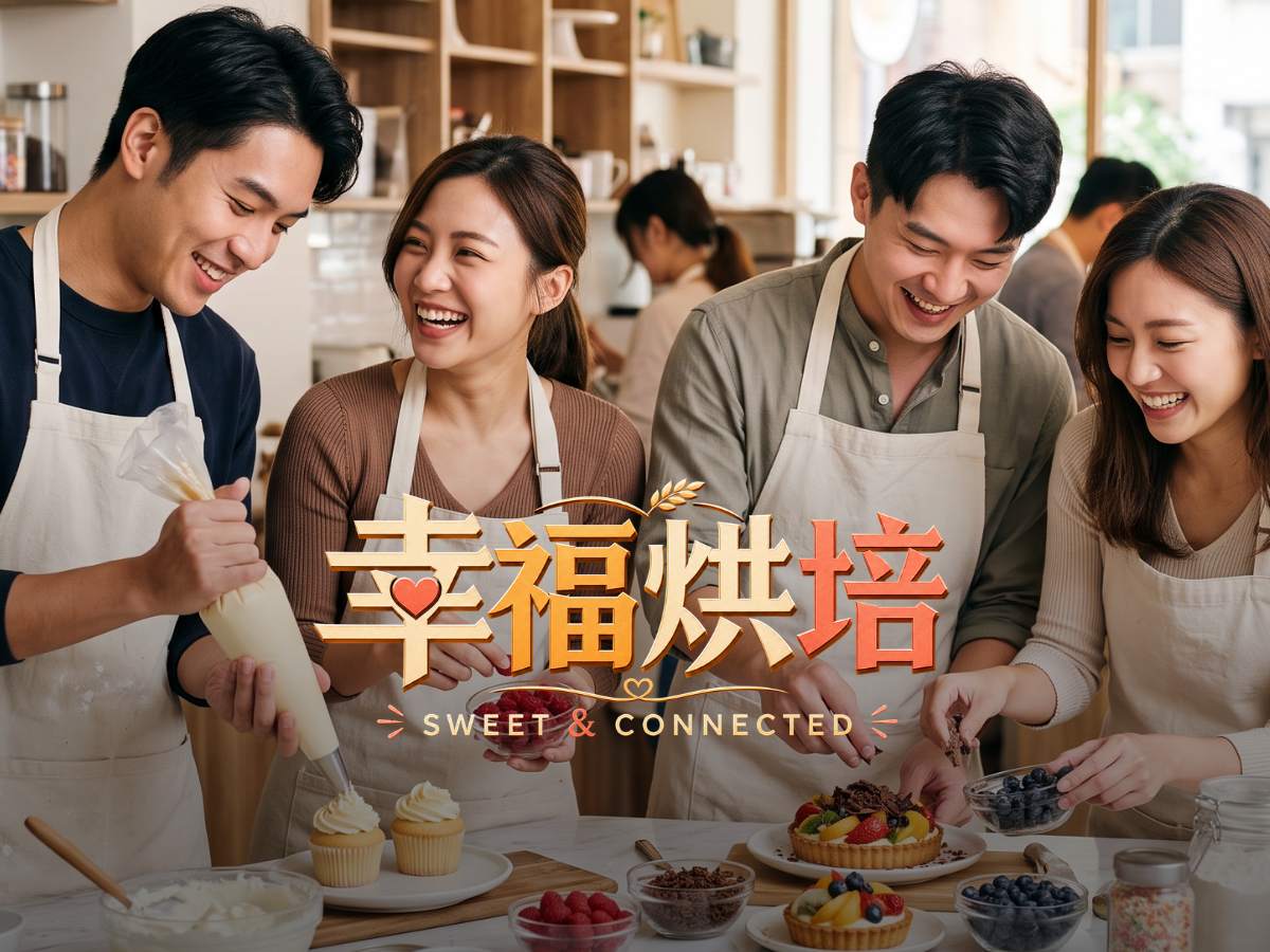 甜在手裡暖在心裡！手作甜蜜系 x 幸福烘焙派對