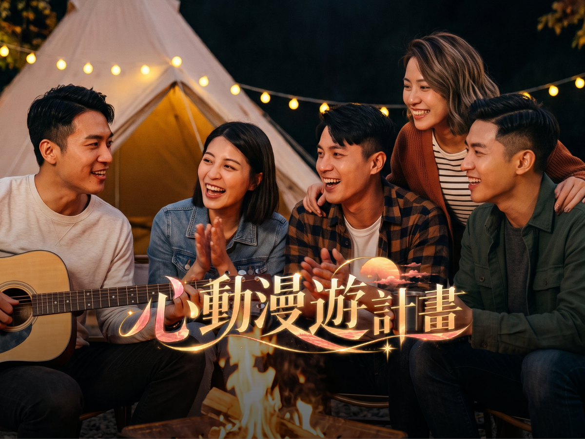 ⛺️ 逃離城市去戀愛｜兩天一夜豪華露營小旅行