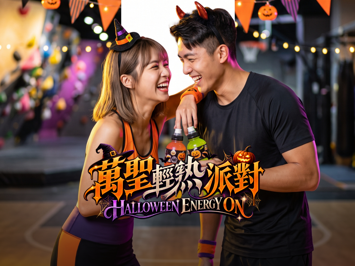 【萬聖變裝攀岩趴】征服恐懼之巔！攀上黑夜裡的極限岩牆
