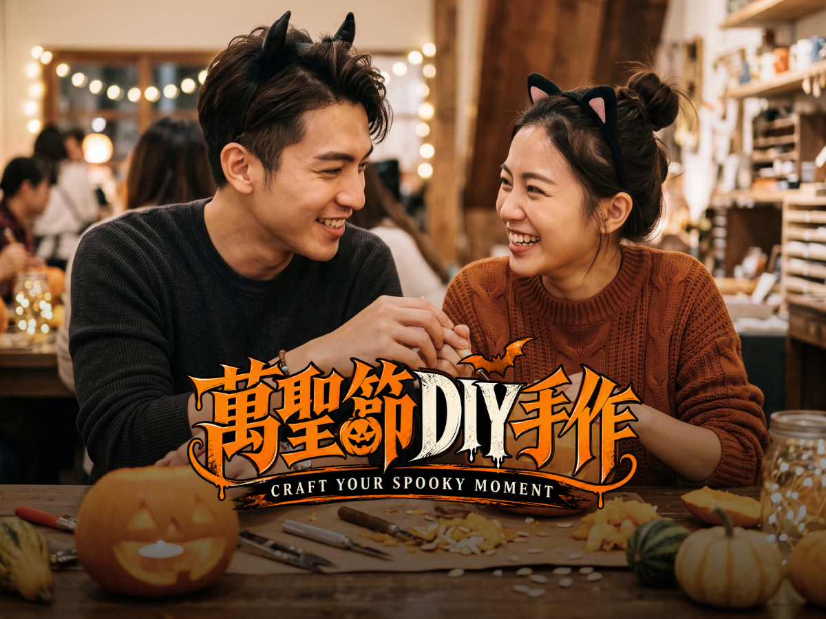 萬聖奇幻魔法屋：點亮秋夜的南瓜幽靈泡泡球 DIY