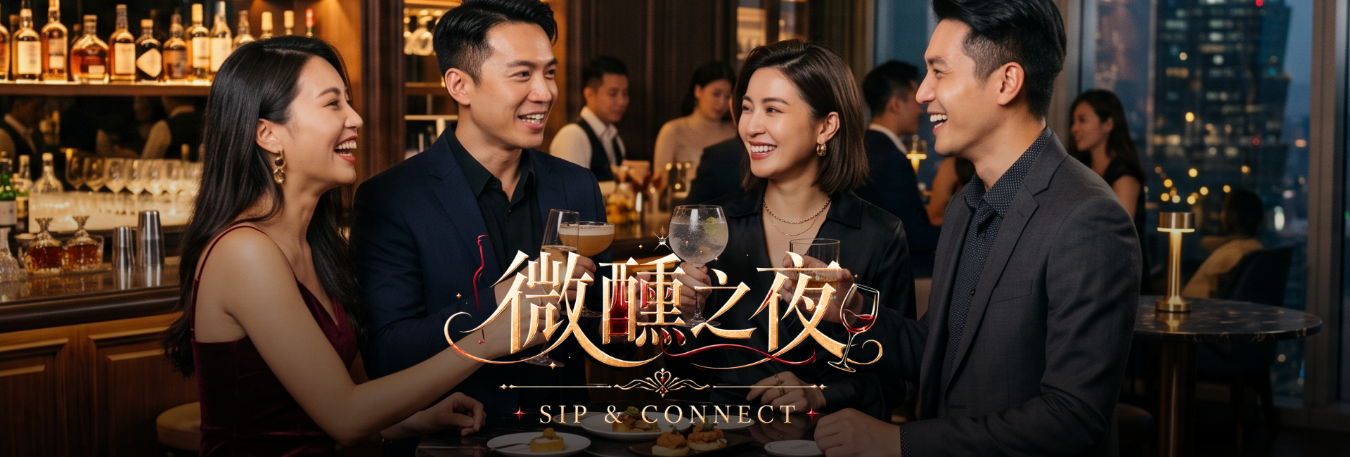萬聖節限定【微醺夜行：尋找城市的對味靈魂】【高雄洲際】
