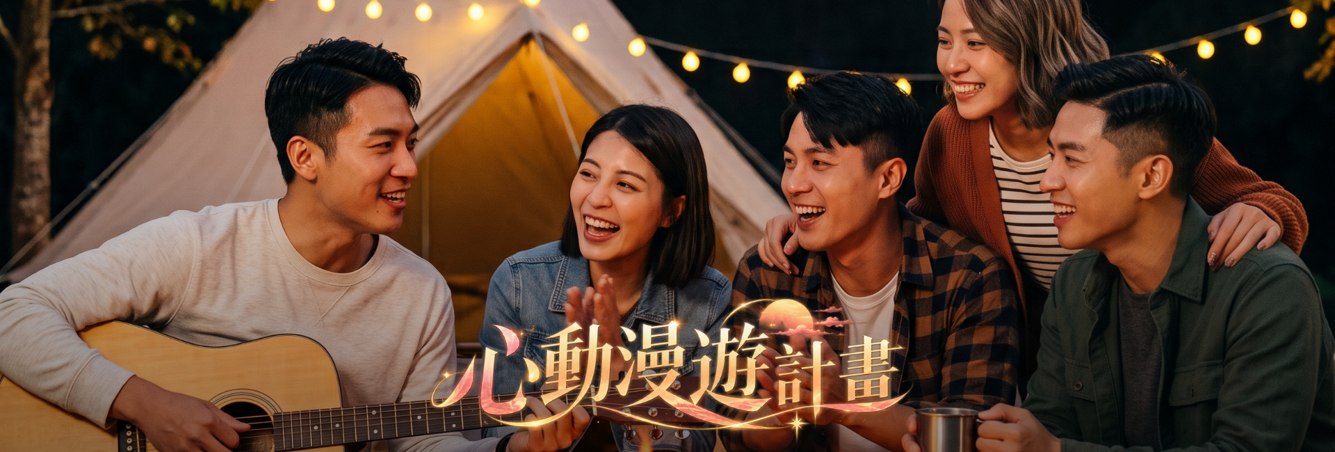 ⛺️ 逃離城市去戀愛｜兩天一夜豪華露營小旅行